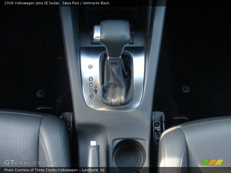 Salsa Red / Anthracite Black 2008 Volkswagen Jetta SE Sedan