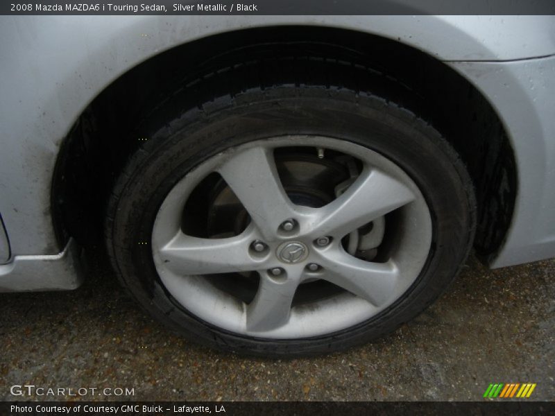 Silver Metallic / Black 2008 Mazda MAZDA6 i Touring Sedan