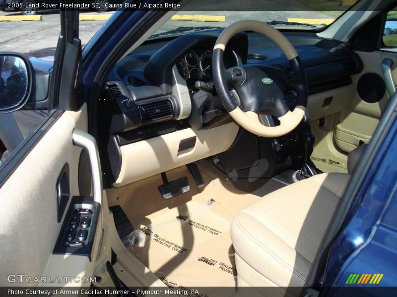 Cairns Blue / Alpaca Beige 2005 Land Rover Freelander SE