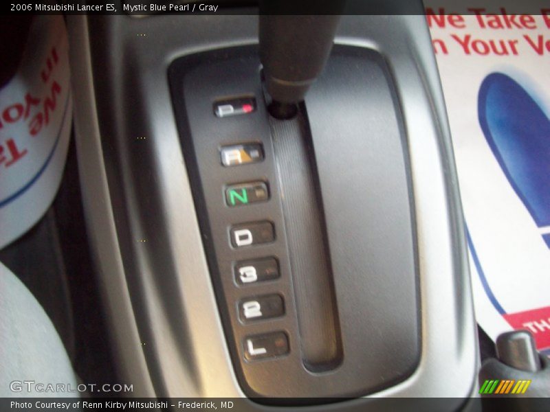 Mystic Blue Pearl / Gray 2006 Mitsubishi Lancer ES