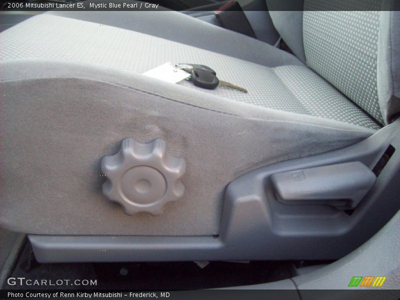 Mystic Blue Pearl / Gray 2006 Mitsubishi Lancer ES