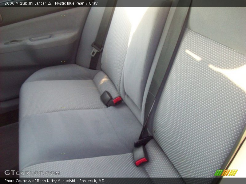 Mystic Blue Pearl / Gray 2006 Mitsubishi Lancer ES