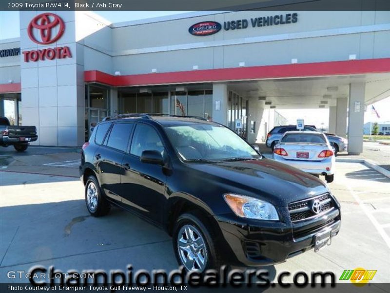 Black / Ash Gray 2009 Toyota RAV4 I4