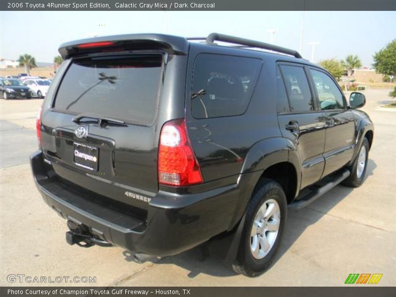 Galactic Gray Mica / Dark Charcoal 2006 Toyota 4Runner Sport Edition