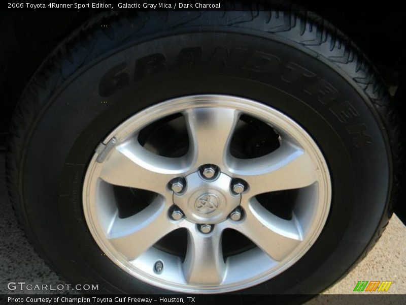 Galactic Gray Mica / Dark Charcoal 2006 Toyota 4Runner Sport Edition