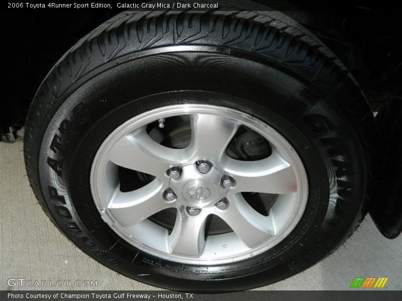 Galactic Gray Mica / Dark Charcoal 2006 Toyota 4Runner Sport Edition