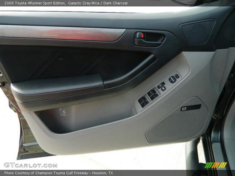 Galactic Gray Mica / Dark Charcoal 2006 Toyota 4Runner Sport Edition