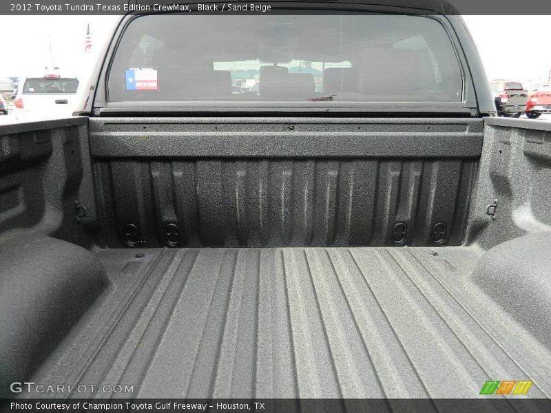 Black / Sand Beige 2012 Toyota Tundra Texas Edition CrewMax