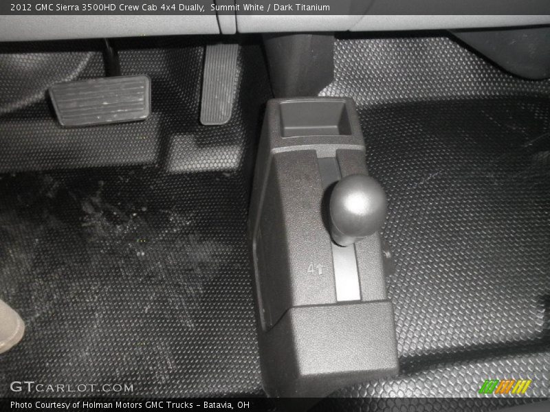 Summit White / Dark Titanium 2012 GMC Sierra 3500HD Crew Cab 4x4 Dually