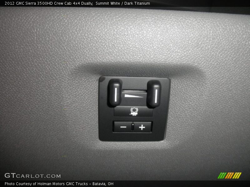 Summit White / Dark Titanium 2012 GMC Sierra 3500HD Crew Cab 4x4 Dually