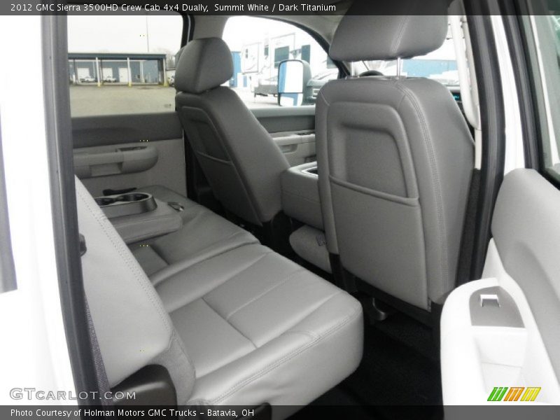 Summit White / Dark Titanium 2012 GMC Sierra 3500HD Crew Cab 4x4 Dually