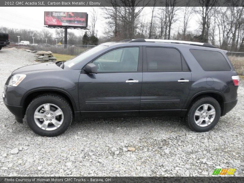  2012 Acadia SLE Carbon Black Metallic