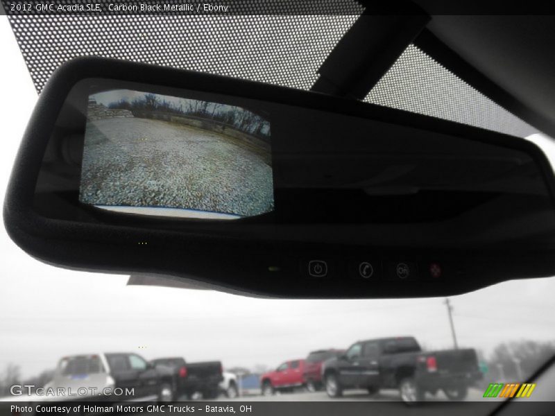 Carbon Black Metallic / Ebony 2012 GMC Acadia SLE