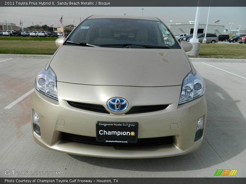 Sandy Beach Metallic / Bisque 2011 Toyota Prius Hybrid II