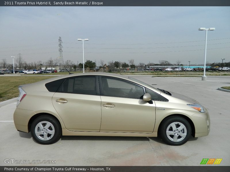 Sandy Beach Metallic / Bisque 2011 Toyota Prius Hybrid II