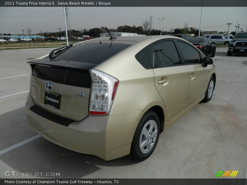 Sandy Beach Metallic / Bisque 2011 Toyota Prius Hybrid II