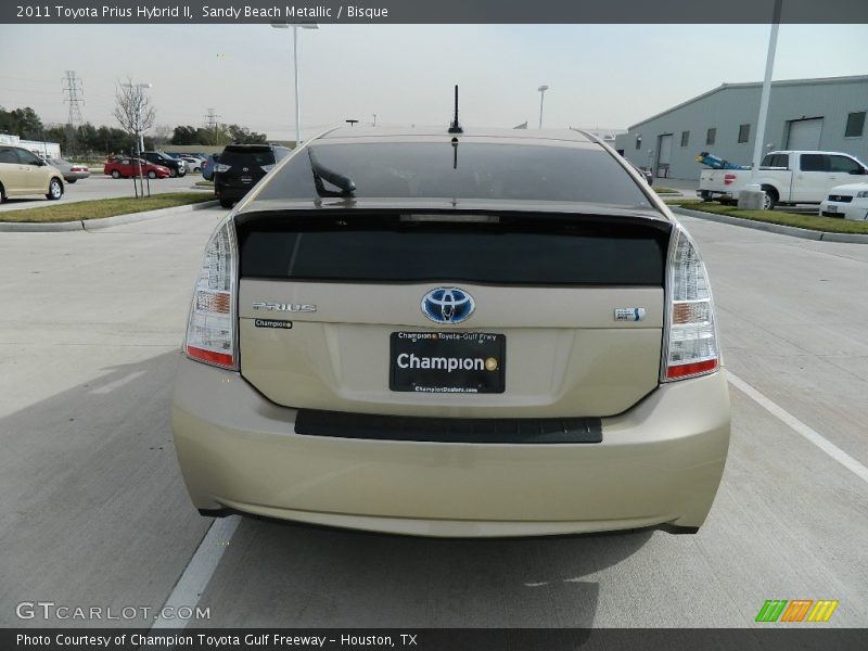 Sandy Beach Metallic / Bisque 2011 Toyota Prius Hybrid II