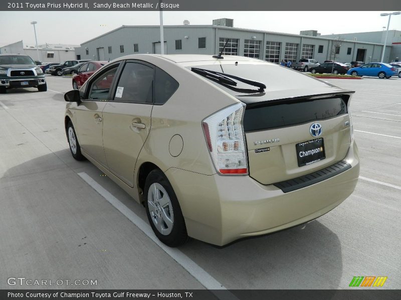 Sandy Beach Metallic / Bisque 2011 Toyota Prius Hybrid II