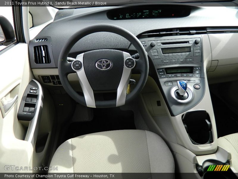 Sandy Beach Metallic / Bisque 2011 Toyota Prius Hybrid II