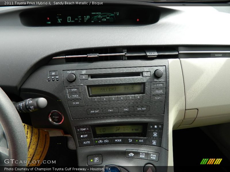 Sandy Beach Metallic / Bisque 2011 Toyota Prius Hybrid II