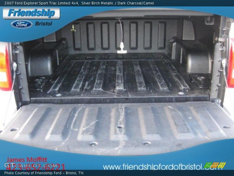 Silver Birch Metallic / Dark Charcoal/Camel 2007 Ford Explorer Sport Trac Limited 4x4