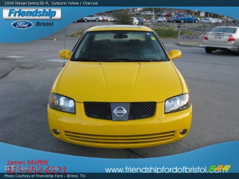 Sunburst Yellow / Charcoal 2006 Nissan Sentra SE-R