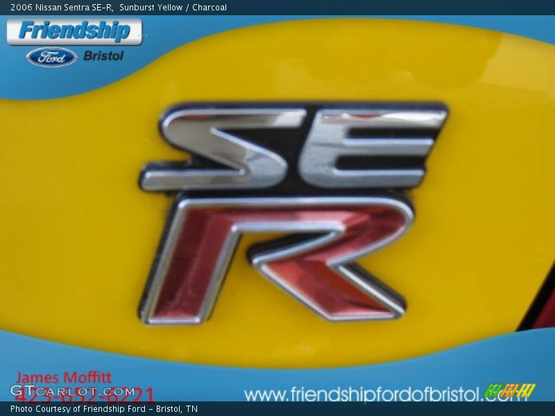 Sunburst Yellow / Charcoal 2006 Nissan Sentra SE-R