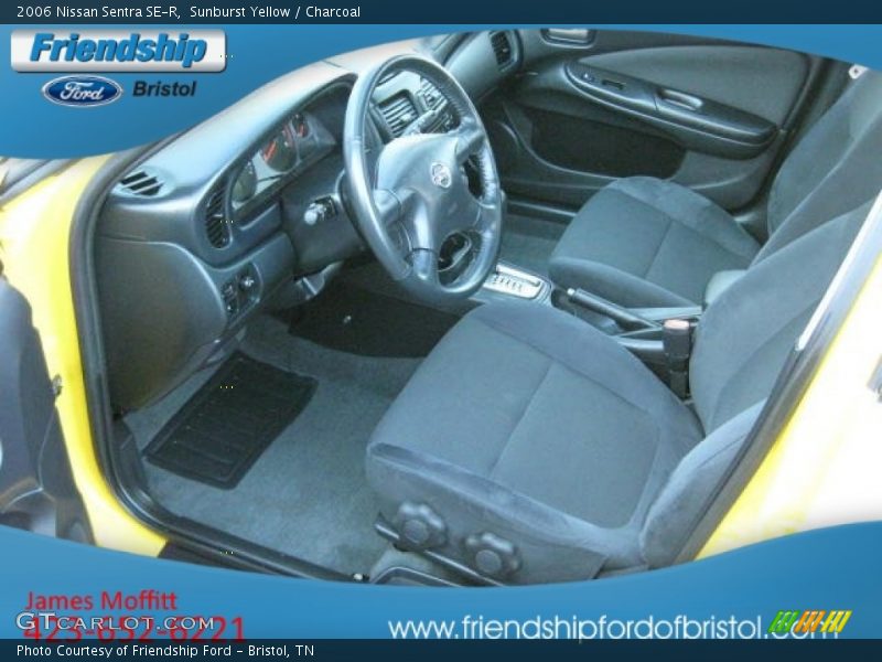 Sunburst Yellow / Charcoal 2006 Nissan Sentra SE-R