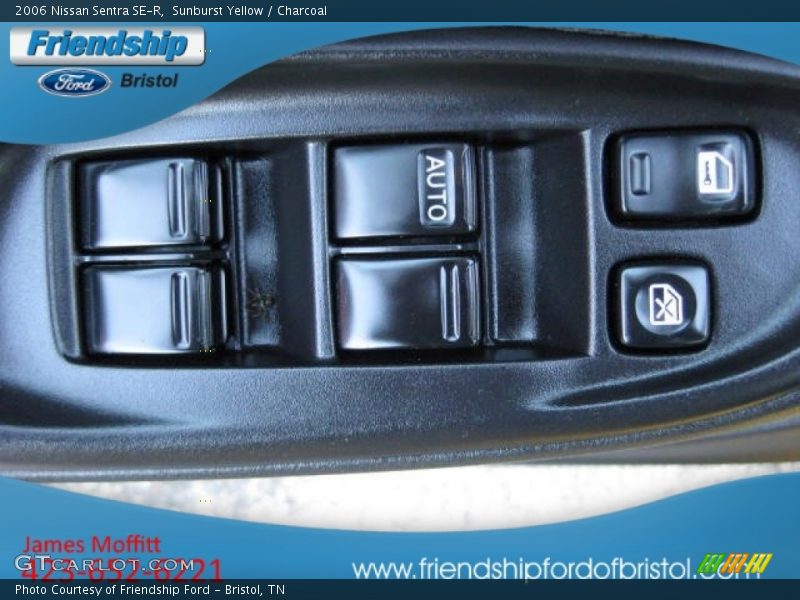 Sunburst Yellow / Charcoal 2006 Nissan Sentra SE-R
