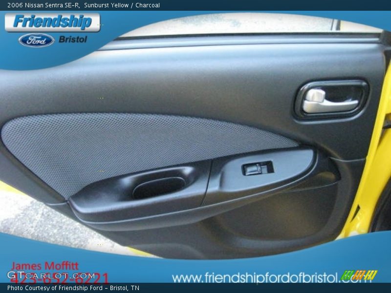 Sunburst Yellow / Charcoal 2006 Nissan Sentra SE-R