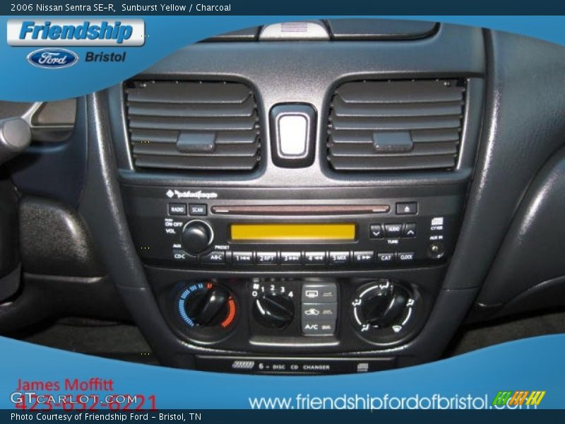 Sunburst Yellow / Charcoal 2006 Nissan Sentra SE-R