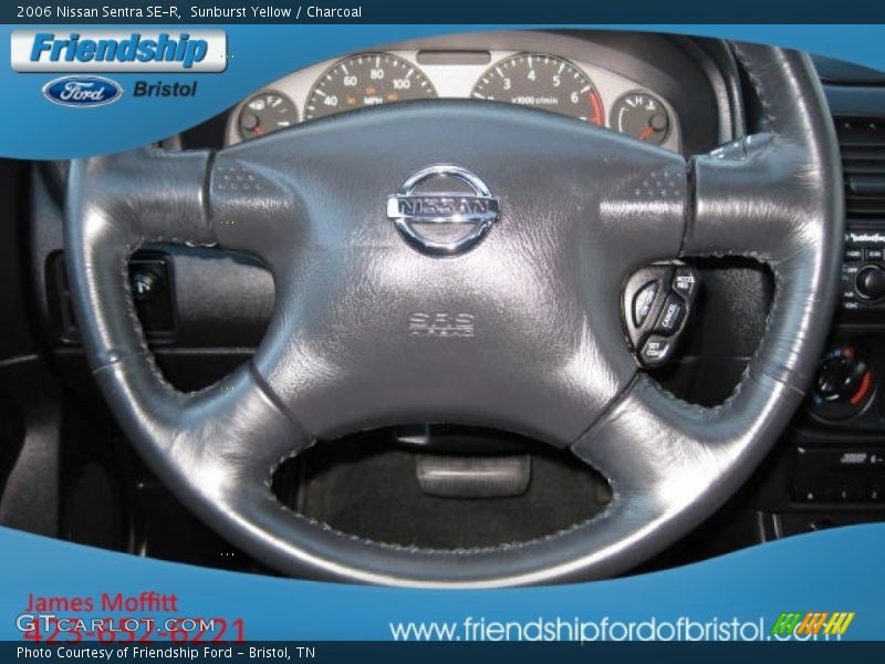 Sunburst Yellow / Charcoal 2006 Nissan Sentra SE-R