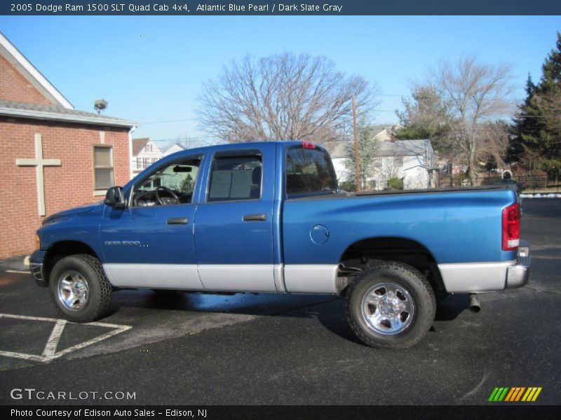  2005 Ram 1500 SLT Quad Cab 4x4 Atlantic Blue Pearl