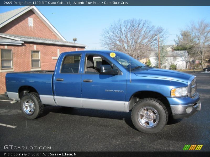  2005 Ram 1500 SLT Quad Cab 4x4 Atlantic Blue Pearl