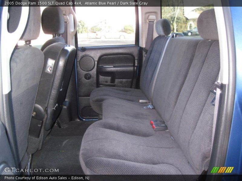 Atlantic Blue Pearl / Dark Slate Gray 2005 Dodge Ram 1500 SLT Quad Cab 4x4