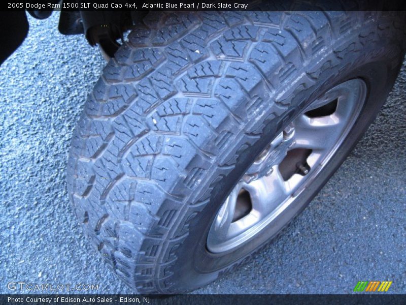 Atlantic Blue Pearl / Dark Slate Gray 2005 Dodge Ram 1500 SLT Quad Cab 4x4