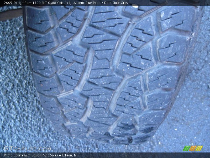 Atlantic Blue Pearl / Dark Slate Gray 2005 Dodge Ram 1500 SLT Quad Cab 4x4