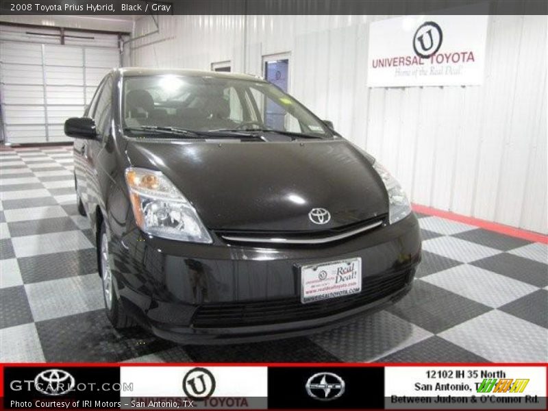 Black / Gray 2008 Toyota Prius Hybrid