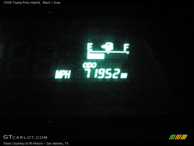 Black / Gray 2008 Toyota Prius Hybrid