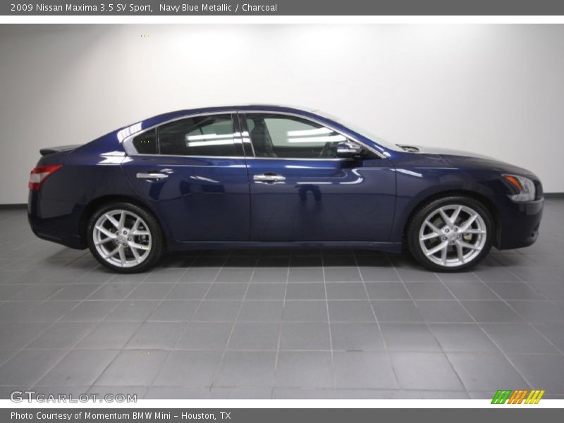 Navy Blue Metallic / Charcoal 2009 Nissan Maxima 3.5 SV Sport