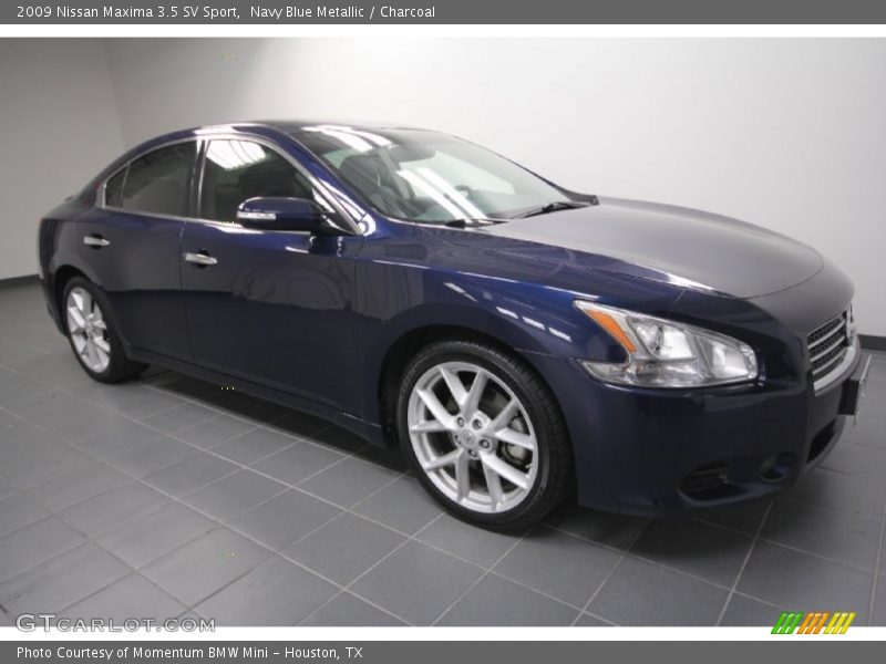 Navy Blue Metallic / Charcoal 2009 Nissan Maxima 3.5 SV Sport