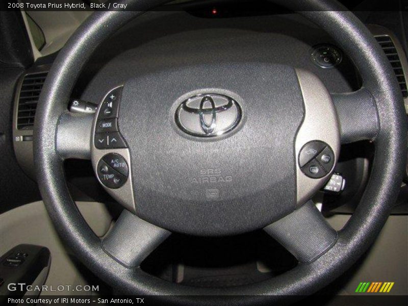 Black / Gray 2008 Toyota Prius Hybrid