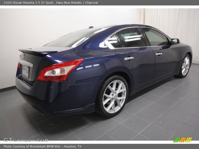 Navy Blue Metallic / Charcoal 2009 Nissan Maxima 3.5 SV Sport