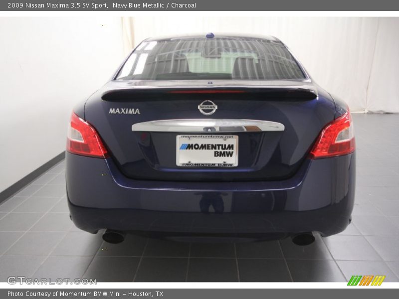 Navy Blue Metallic / Charcoal 2009 Nissan Maxima 3.5 SV Sport