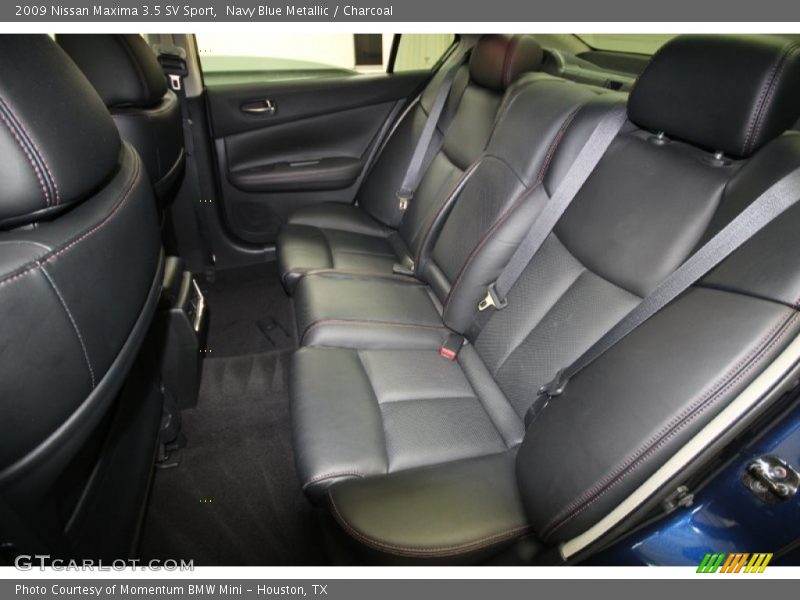 Rear Seat of 2009 Maxima 3.5 SV Sport