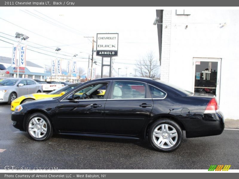 Black / Gray 2011 Chevrolet Impala LT