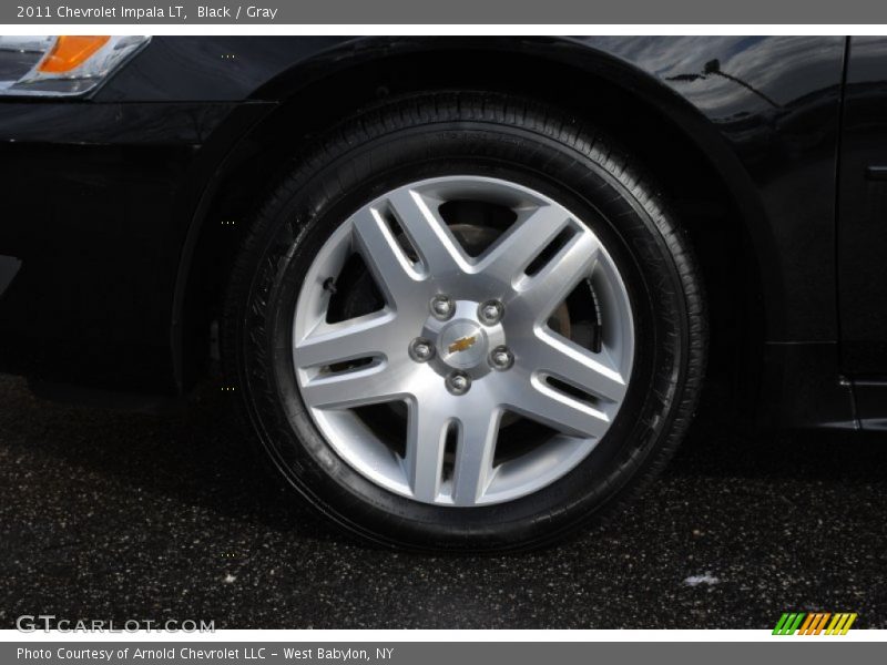 Black / Gray 2011 Chevrolet Impala LT