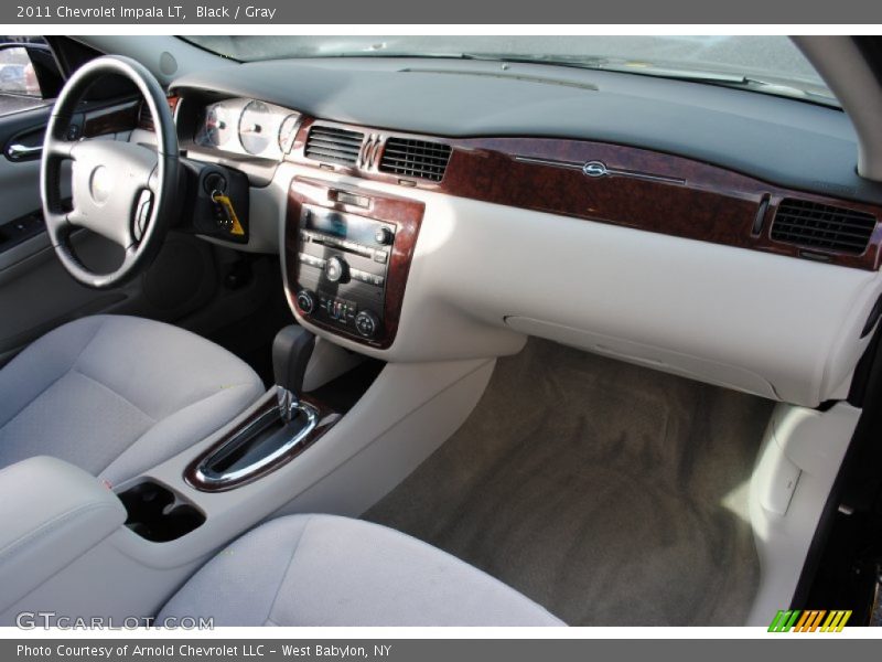 Black / Gray 2011 Chevrolet Impala LT