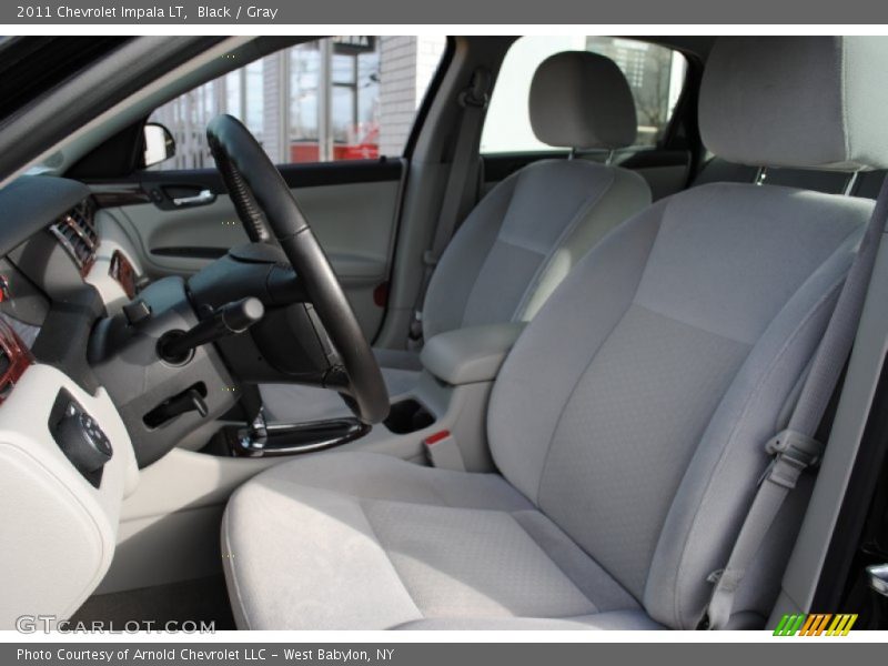 Black / Gray 2011 Chevrolet Impala LT