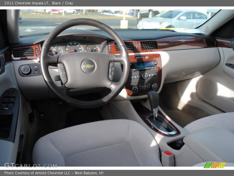 Black / Gray 2011 Chevrolet Impala LT